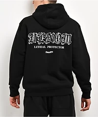 HUF x Marvel Spider-Man Symbiosis Black Zip Hoodie