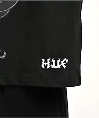HUF x Marvel Spider-Man Upside Down Black Long Sleeve T-Shirt