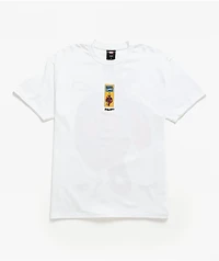 HUF x Marvel Spider-Man Upside Down White T-Shirt
