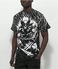 HUF x Marvel Wolverine Rain Black T-Shirt