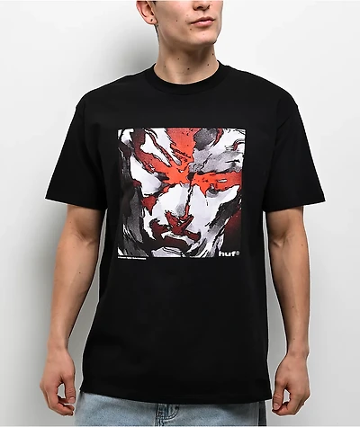 HUF x Metal Gear Solid 1 Black T-Shirt