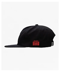 HUF x Metal Gear Solid Black Snapback Hat