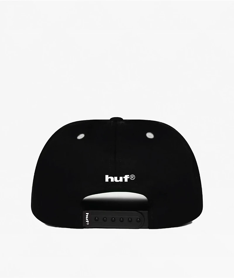 HUF x Metal Gear Solid Black Snapback Hat
