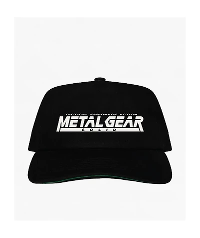 HUF x Metal Gear Solid Black Snapback Hat