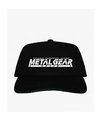 HUF x Metal Gear Solid Black Snapback Hat