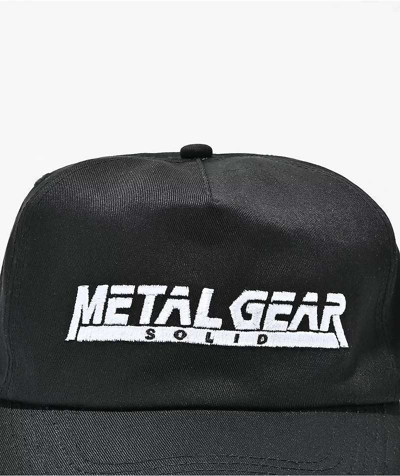 HUF x Metal Gear Solid Black Snapback Hat