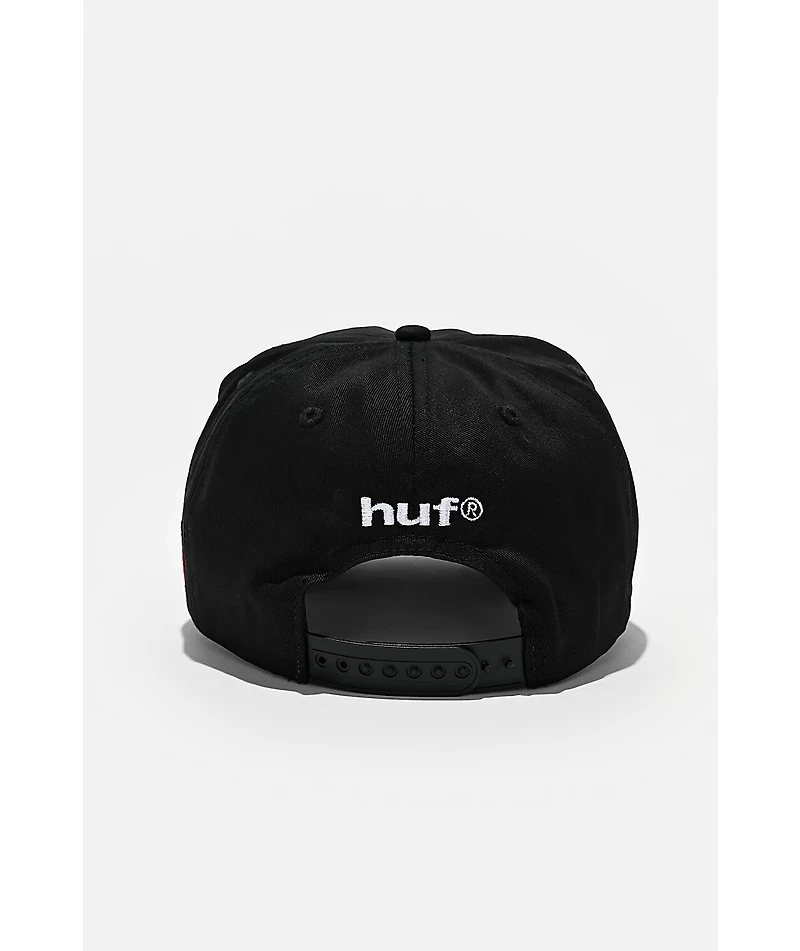 HUF x Metal Gear Solid Black Snapback Hat