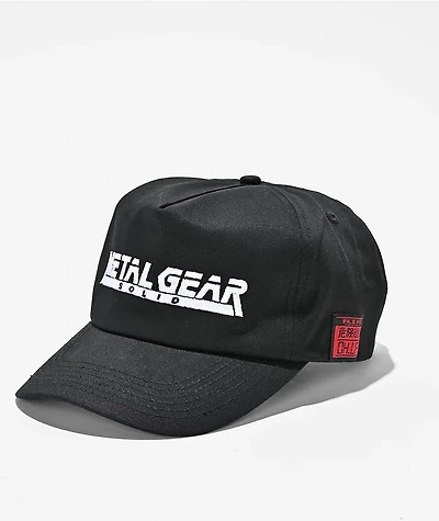 HUF x Metal Gear Solid Black Snapback Hat