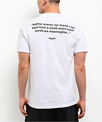 HUF x Metal Gear Solid Gray Fox White T-Shirt