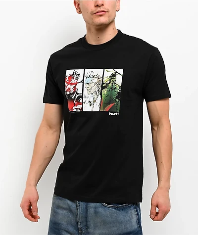 HUF x Metal Gear Solid Legacy Black T-Shirt