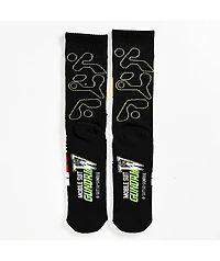 HUF x Mobile Suit Gundam Wing Black Crew Socks
