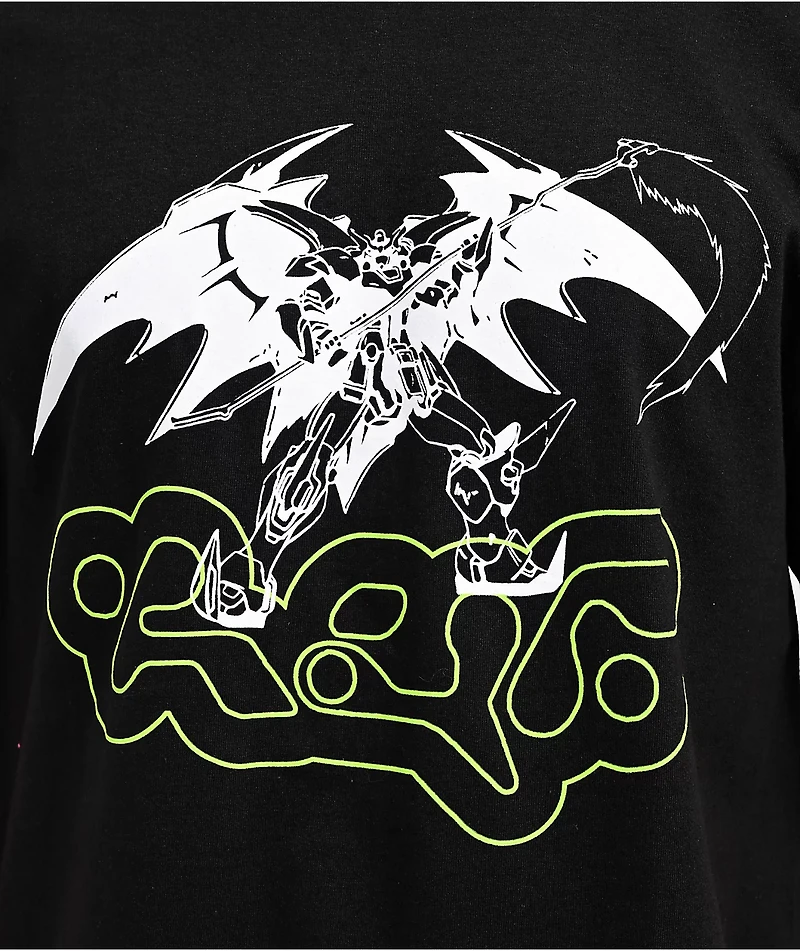 HUF x Mobile Suit Gundam Wing Reborn Black T-Shirt