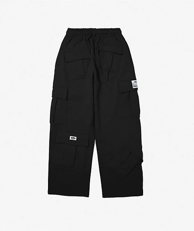 HUF x Pro Club Black Cargo Sweatpants