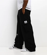 HUF x Pro Club Black Cargo Sweatpants