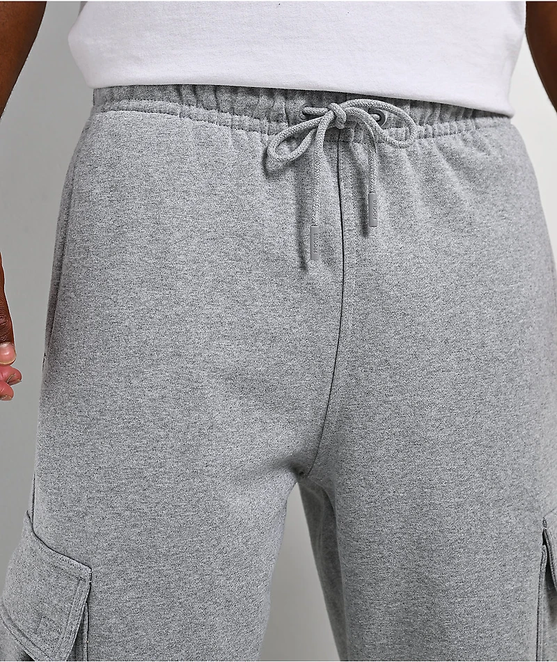 HUF x Pro Club Grey Cargo Sweatpants