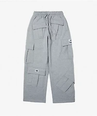 HUF x Pro Club Grey Cargo Sweatpants