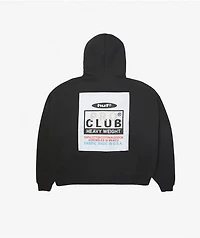 HUF x Pro Club Heavyweight Black Hoodie