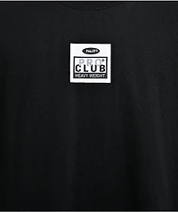 HUF x Pro Club Heavyweight Black T-Shirt