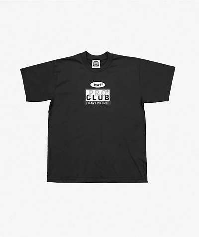 HUF x Pro Club Heavyweight Black T-Shirt