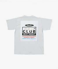 HUF x Pro Club Heavyweight White T-Shirt
