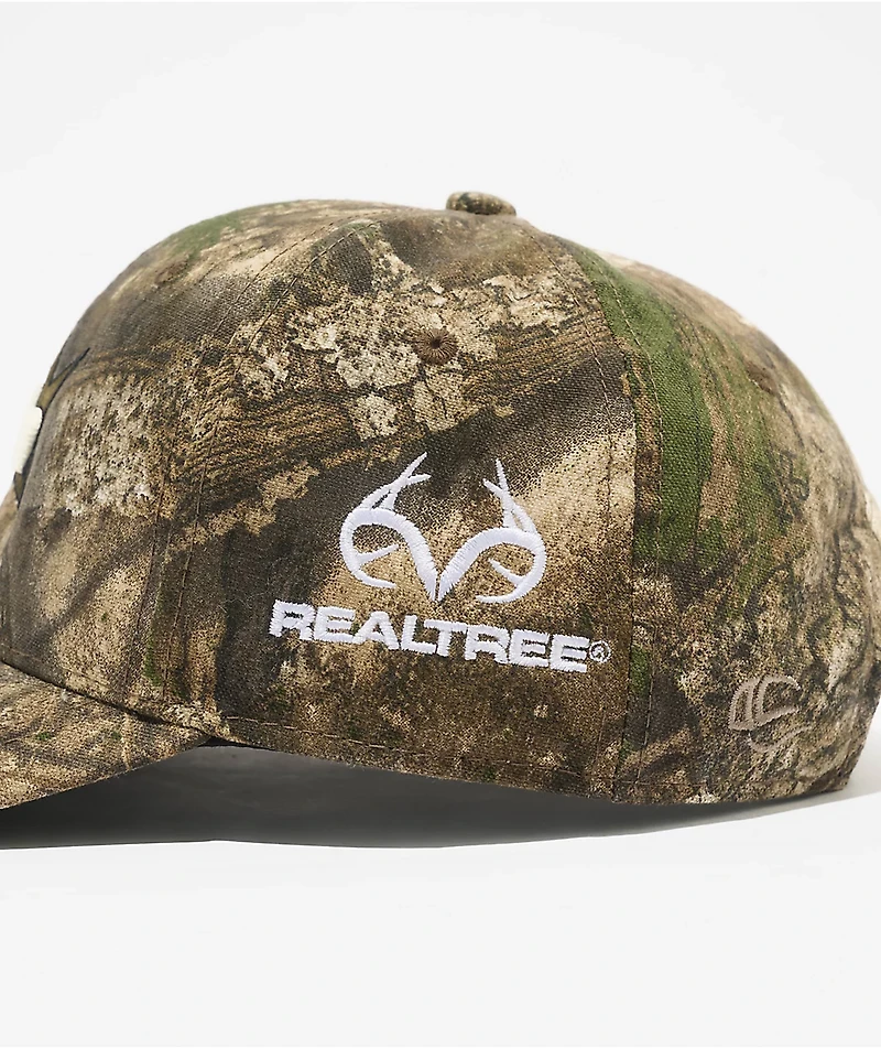 HUF x Realtree 6 Panel Camo Strapback Hat