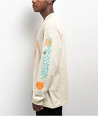 HUF x Smashing Pumpkins Crush Bone Long Sleeve T-Shirt