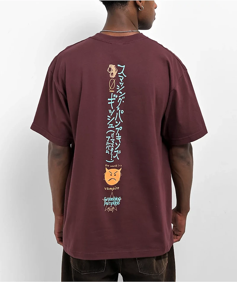 HUF x Smashing Pumpkins Gish Reissue Eggplant T-Shirt