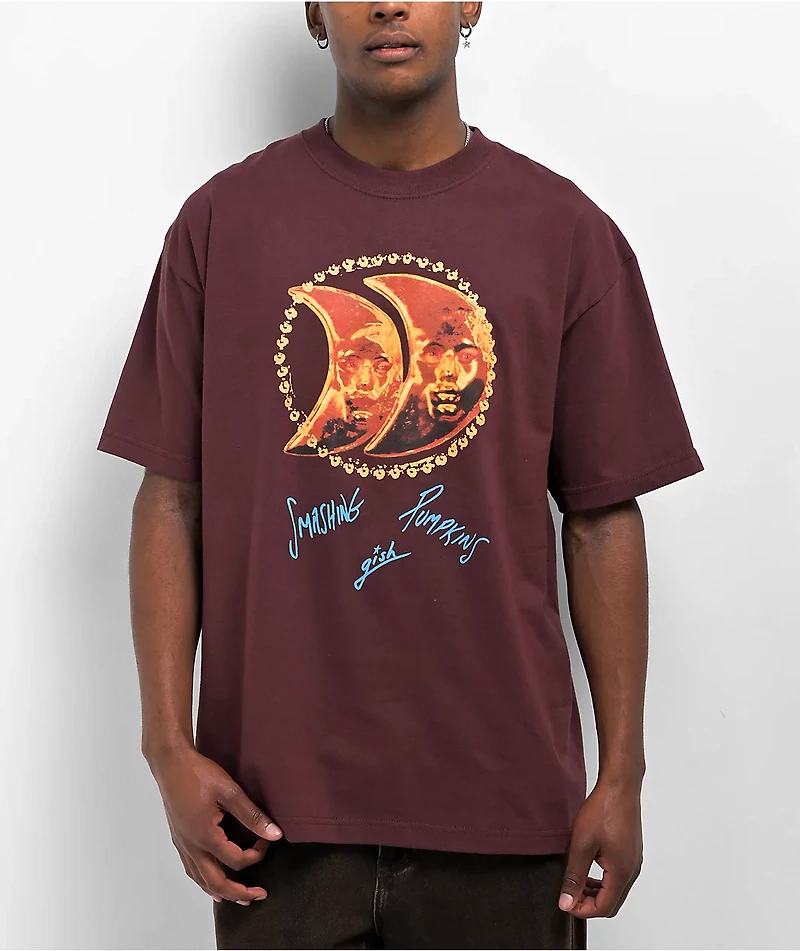 HUF x Smashing Pumpkins Gish Reissue Eggplant T-Shirt