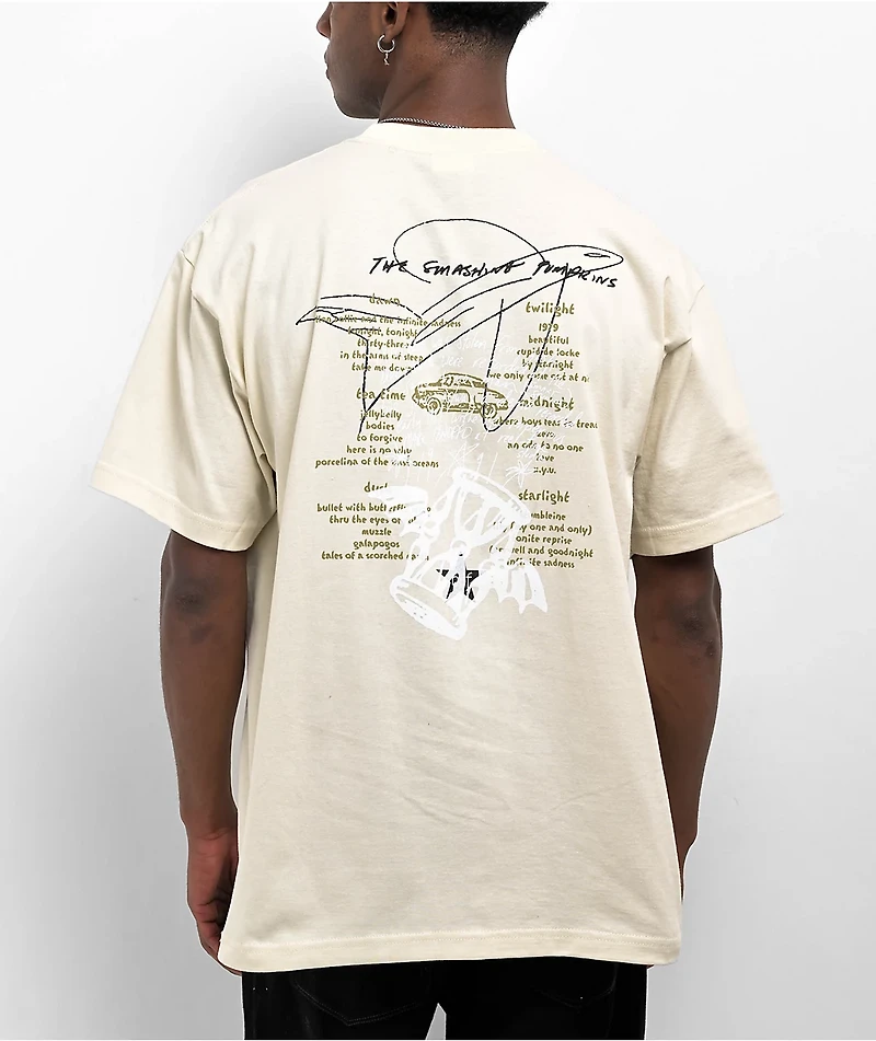 HUF x Smashing Pumpkins Jellybelly Bone T-Shirt