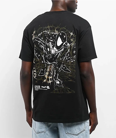 HUF x Spider-Man Arachknight Black T-Shirt