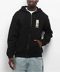 HUF x Spider-Man Arachknight Black Zip Hoodie