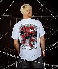 HUF x Spider-Man Arachknight White T-Shirt