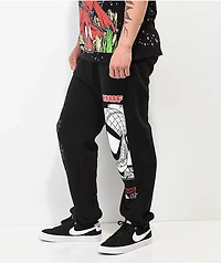 HUF x Spider-Man Black Sweatpants