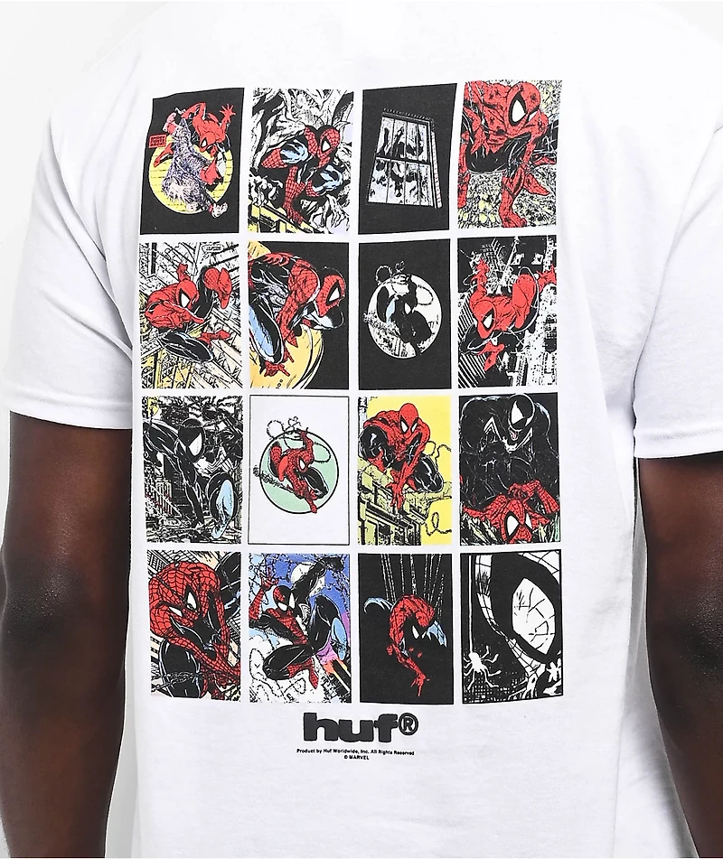 HUF x Spider-Man Collector White T-Shirt