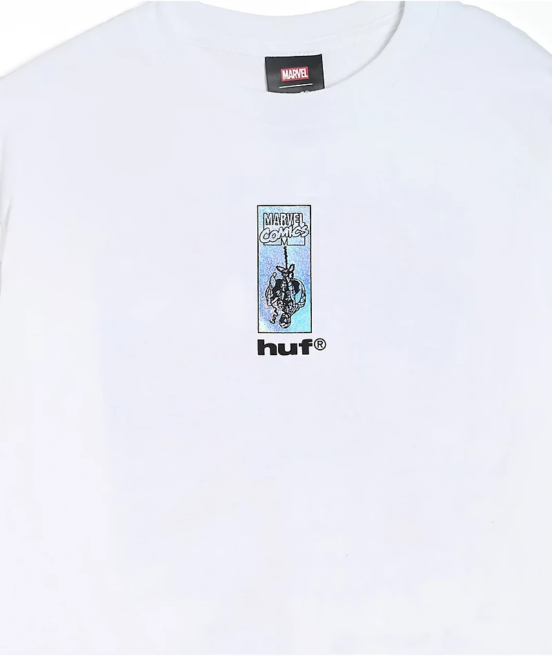 HUF x Spider-Man Kids Arachknight White T-Shirt