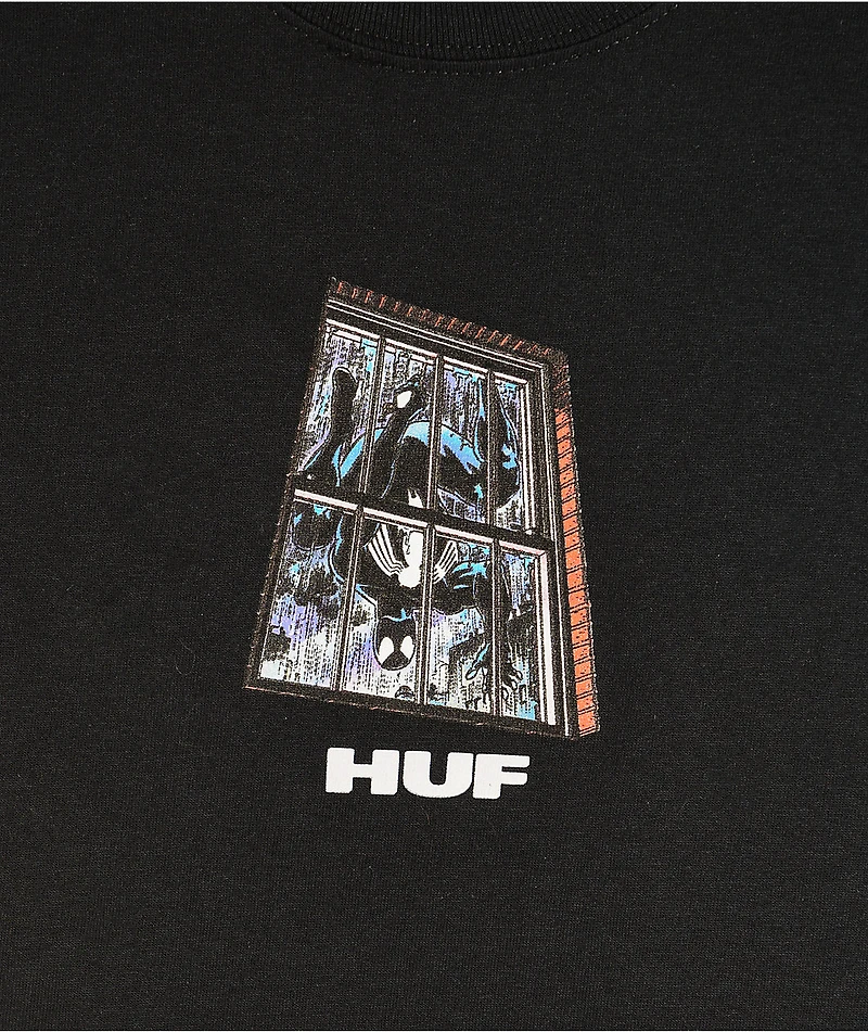 HUF x Spider-Man Kids Black Suit T-Shirt