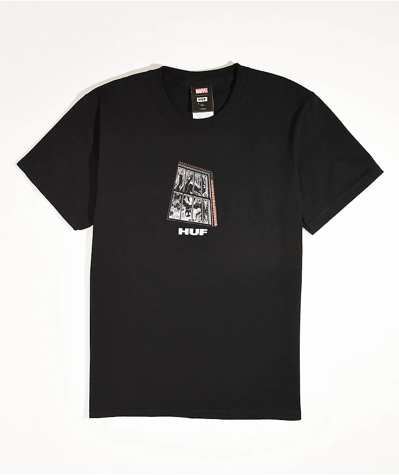 HUF x Spider-Man Kids Black Suit T-Shirt