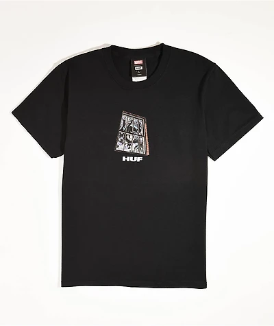 HUF x Spider-Man Kids Black Suit T-Shirt