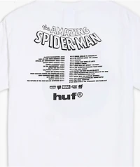 HUF x Spider-Man Kids Three Hundred White T-Shirt