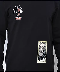 HUF x Spider-Man Spidey Sense Black Long Sleeve T-Shirt