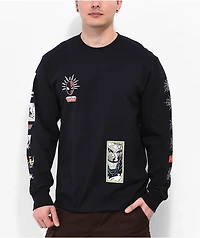 HUF x Spider-Man Spidey Sense Black Long Sleeve T-Shirt
