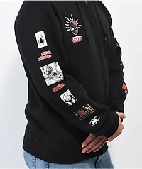 HUF x Spider-Man Spidey Sense Black Zip Hoodie