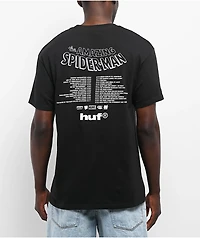 HUF x Spider-Man Three Hundred Black T-Shirt