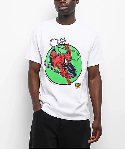 HUF x Spider-Man Three Hundred White T-Shirt