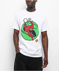 HUF x Spider-Man Three Hundred White T-Shirt