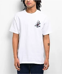 HUF x Spider-Man Universe Miles Triple Triangle White T-Shirt