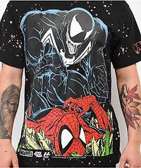 HUF x Spider-Man Venom Is Back Black T-Shirt