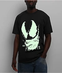 HUF x Spider-Man Vile Washed Black T-Shirt