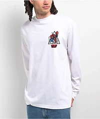 HUF x Spiderman Thwip White Long Sleeve T-Shirt