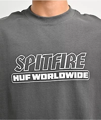 HUF x Spitfire Burn Grey T-Shirt